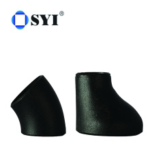 Carbon Steel Sch10 90 degree Butt Welded Black Galvanized Iron pipe fittings